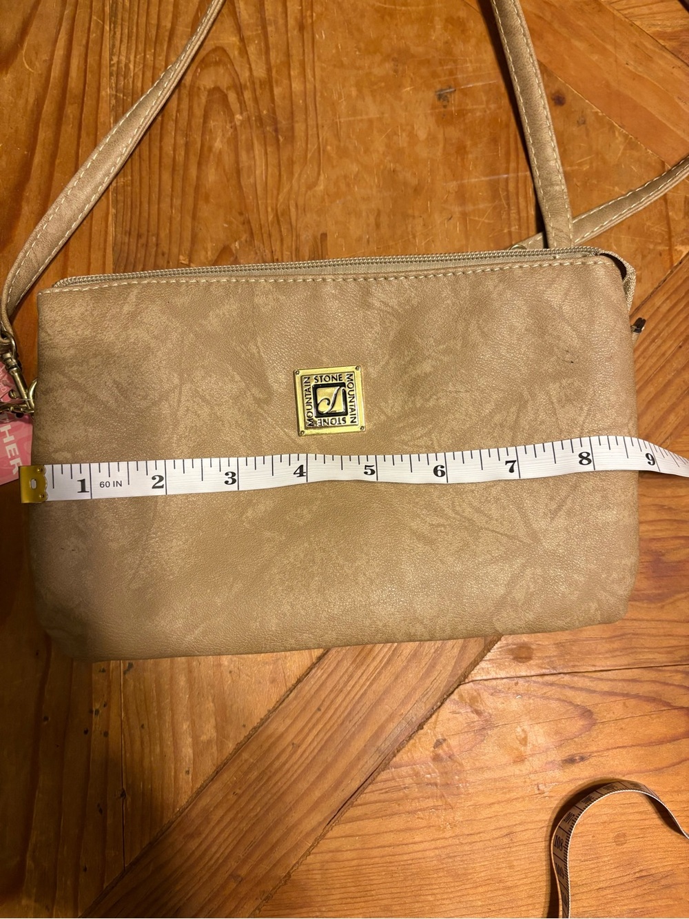 Everyday Crossbody/Wristlet Bag in Taupe for Women NWT - Picture 11 of 12